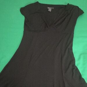 Glamour Black Midi Dress